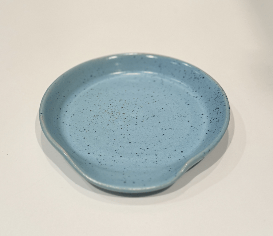 Skeholder, lyseblå med nister