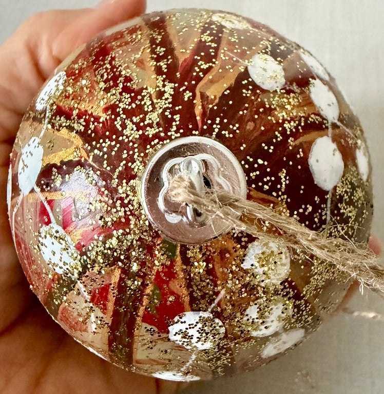 Kunst julekugle 28 billede 2