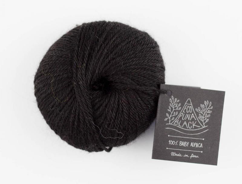 Garn: ECO Puno Black Amano - 100% Alpaca  (3)