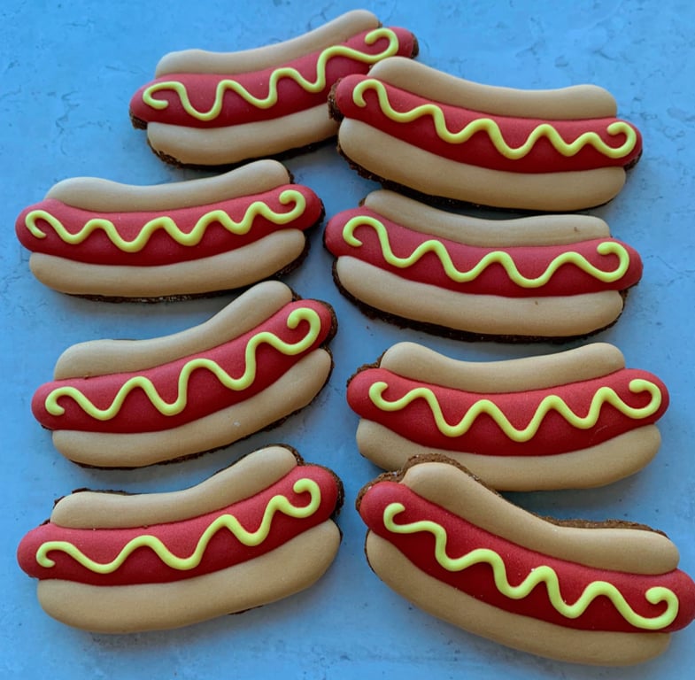 Hotdog cookie