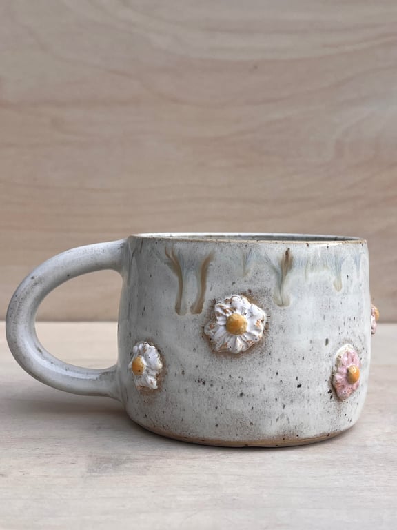 Tusindfryd krus. 360 ml. H: 7 cm billede 2