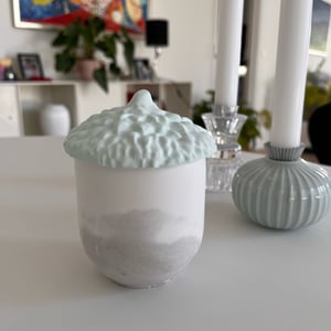 Oline Agern krukke med låg – produktbillede