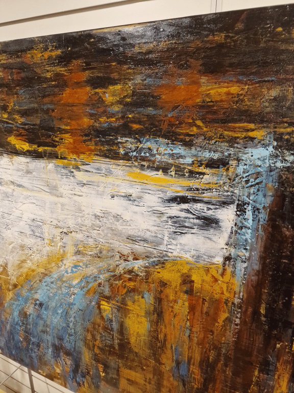 #1274  120 x 120 cm SOLD billede 7