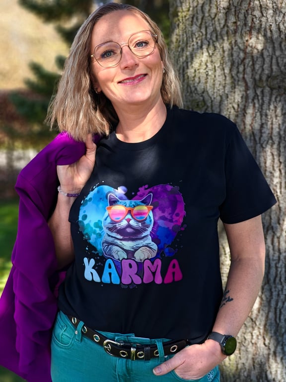 Karma T-shirt  billede 2