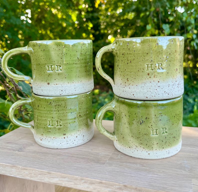 Flaskegrønne HR kopper