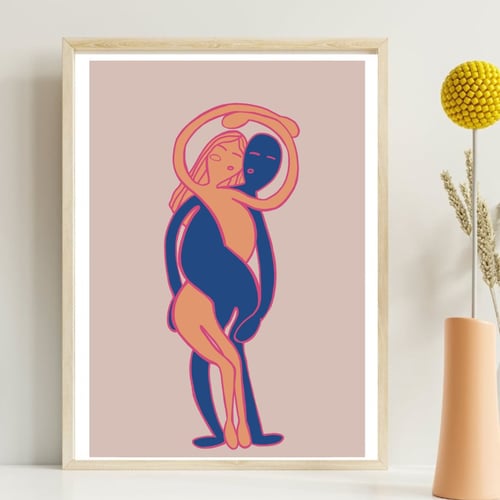Plakat: Dansen Orange (2)