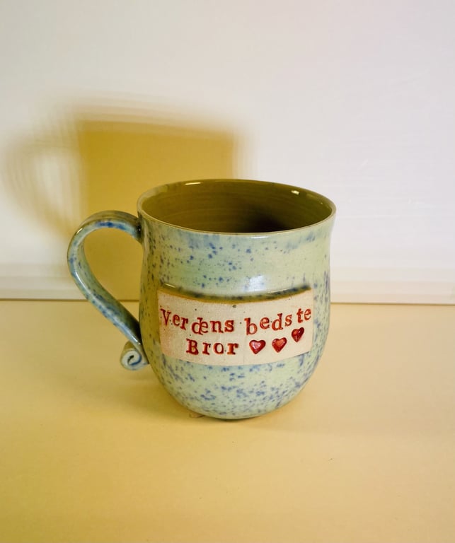 Krus med tekst - Verdens bedste bror