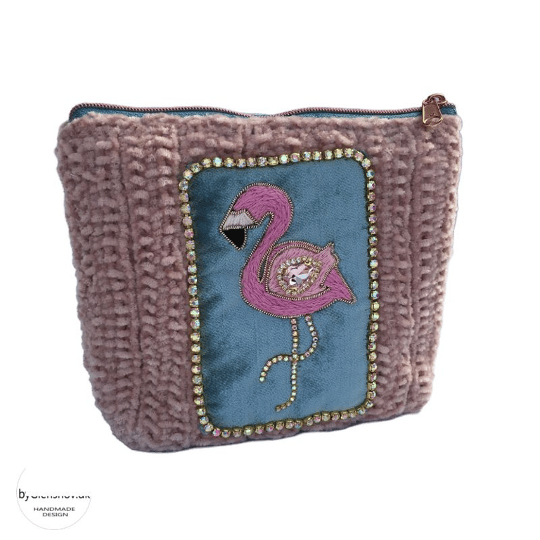 Kosmetiktaske - Flamingo