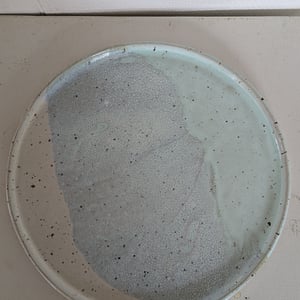 Frokosttallerken mint/beige  – produktbillede