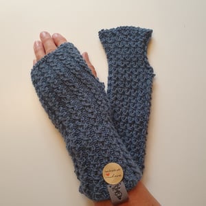 Uldne pulsvarmere / torvevanter – produktbillede