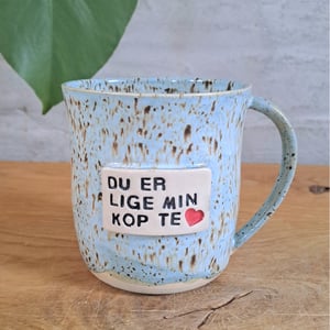 Tekstkoppen med sløjfe kan indeholde 400 ml. – produktbillede