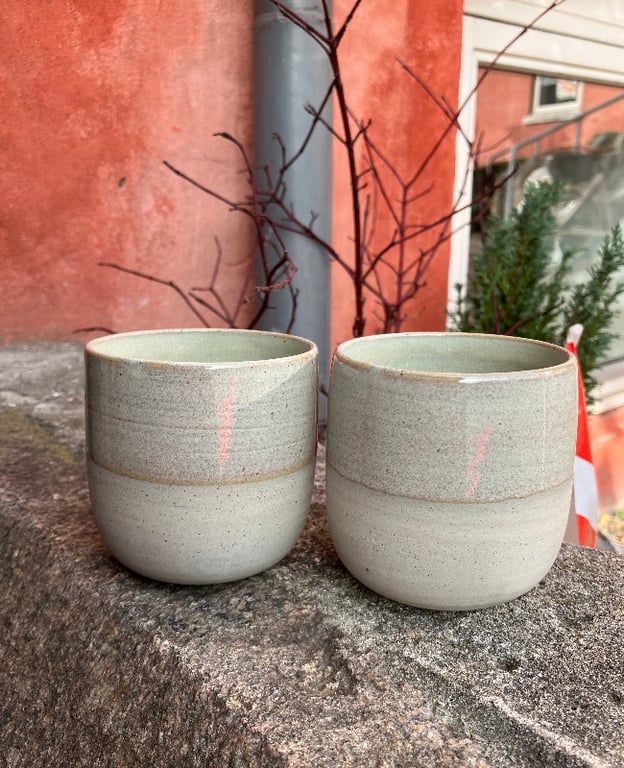 Kopper i indfarvet genbrugsler 