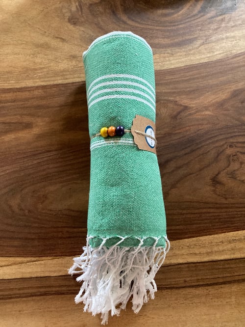 Hammam håndklæde - Lys Grøn