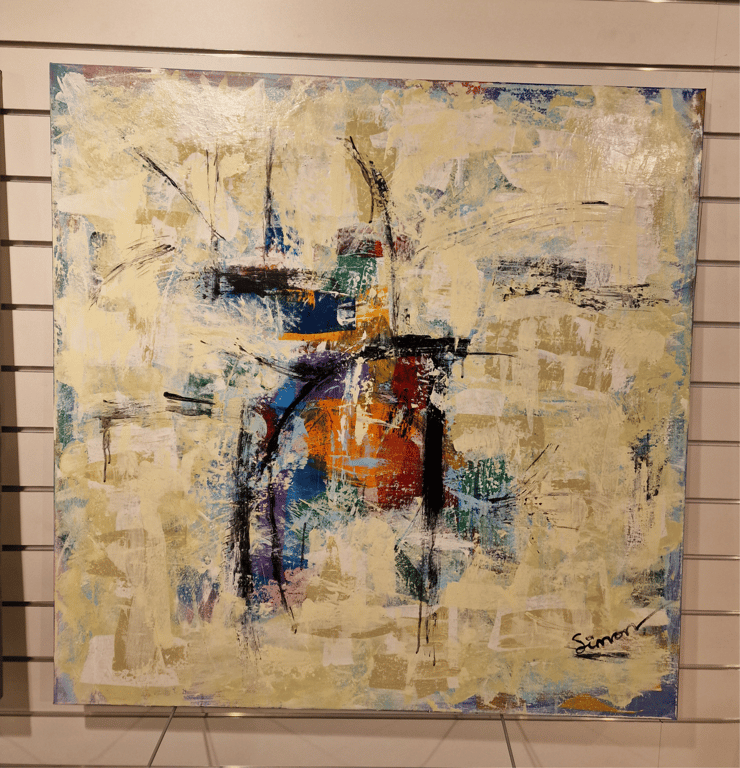 #1276 100x100 cm  SOLD