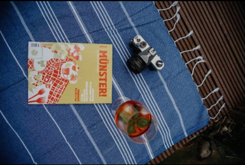 Hammam håndklæde - Lys Lilla (5)