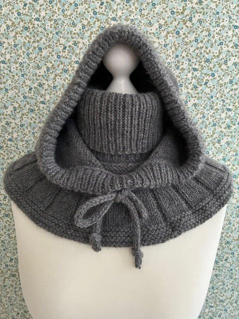 Digital opskrift: Loving Lissi - Hooded Cowl (halsedisse med hætte) billede 6