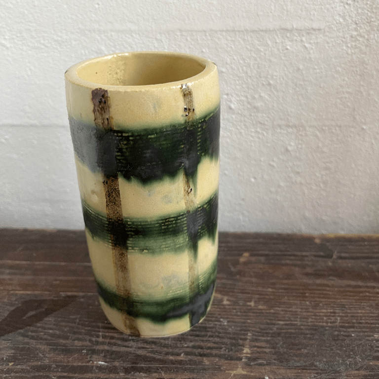 Vase, lys gul billede 2