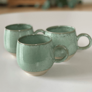 Buttet kop, kobbergrøn – produktbillede