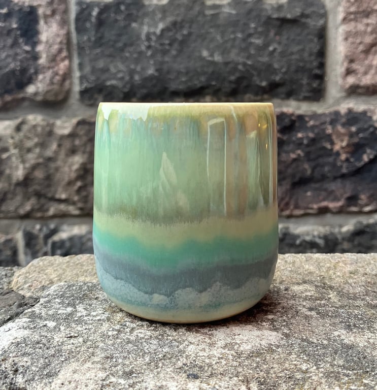 Hånddrejet kop billede 2