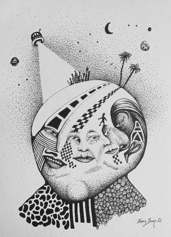 I et hoved kan der ske meget