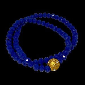 Blåt Armbånd – produktbillede
