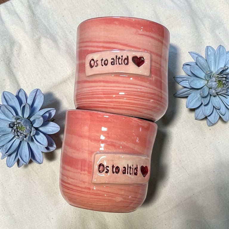 Os to Altid – Valentinskop i porcelæn billede 4