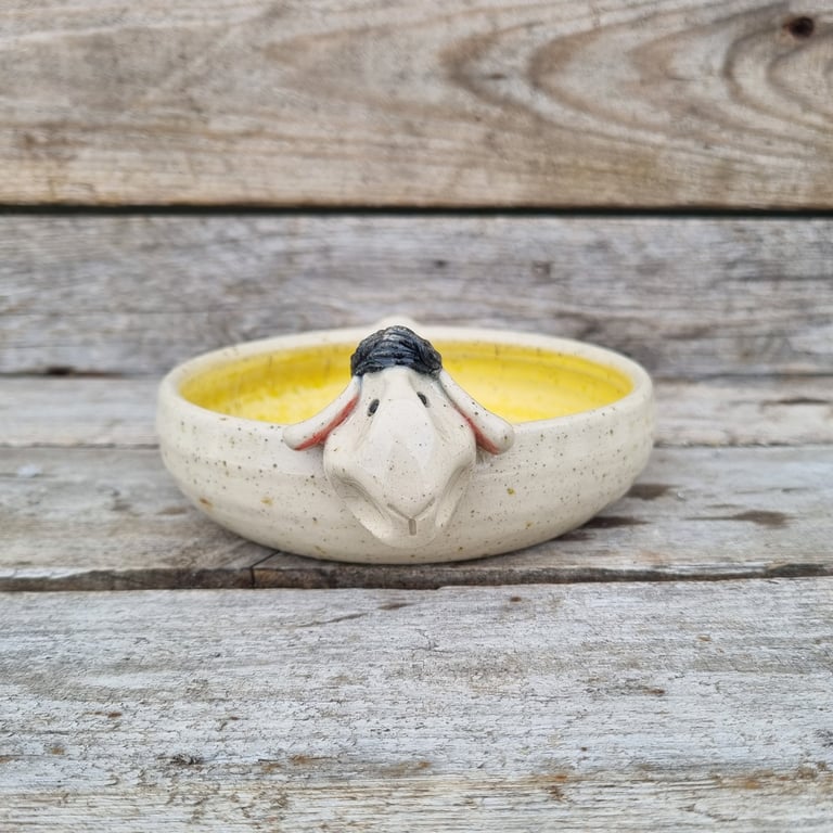 Karseskål "fårnemt" hørgul