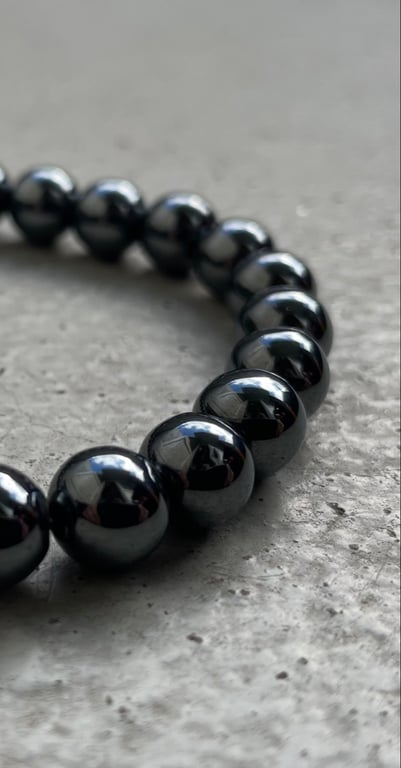 Sort Hæmatit/Blodsten - Kvalitet A billede 3