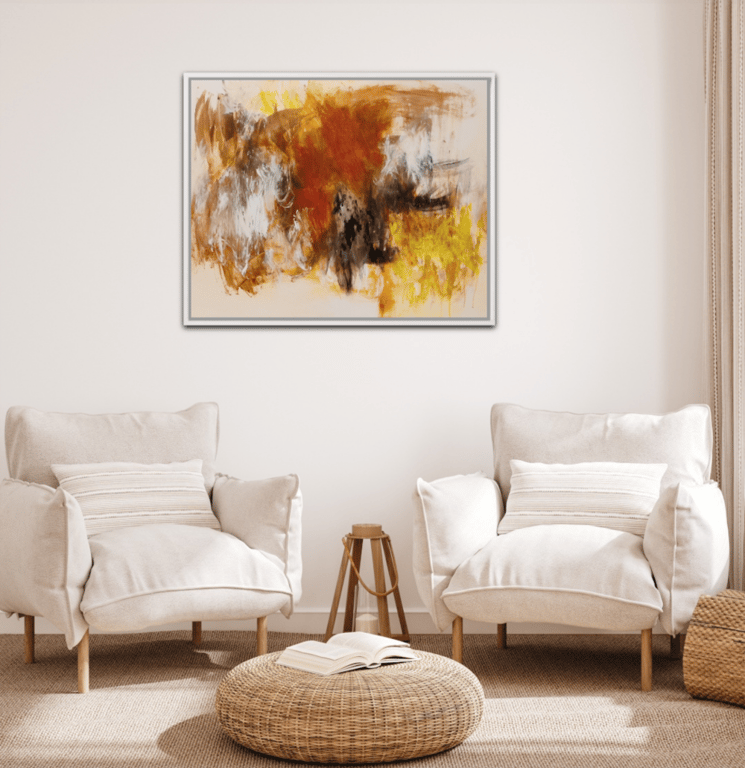 FALLEN FOR YOU - part 1. (80x100) billede 3