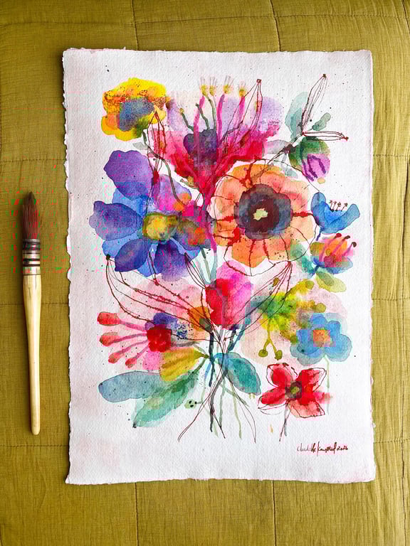 Hulter til bulter blomster #1 billede 2