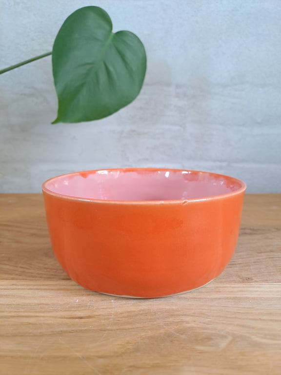 Slikskålen er 14 cm i diameter og 6 cm høj billede 2