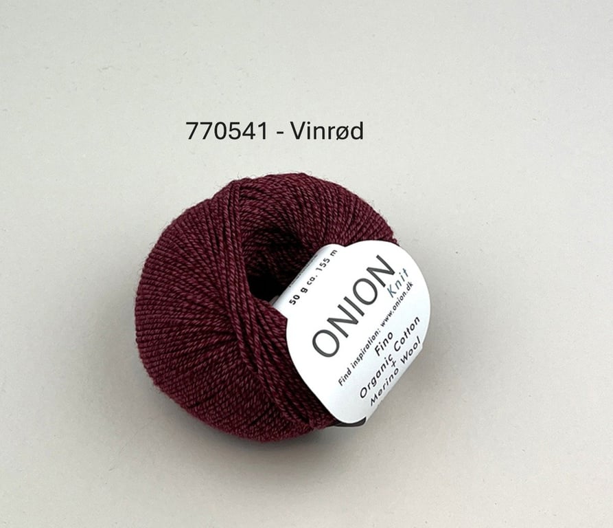 Garn: ONION Fino Organic &amp; Cotton Merino Wool billede 11