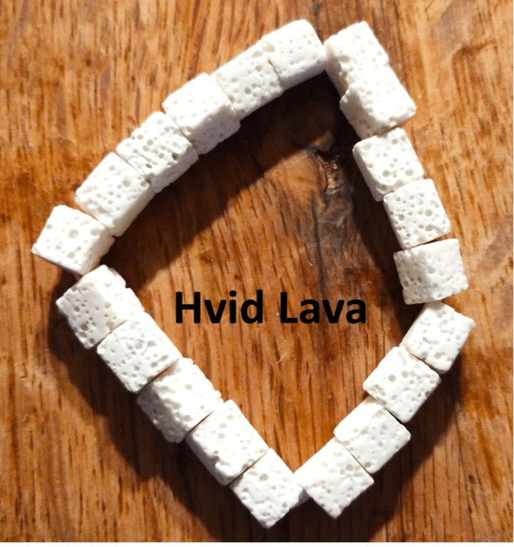 Armbånd med Lavasten billede 4