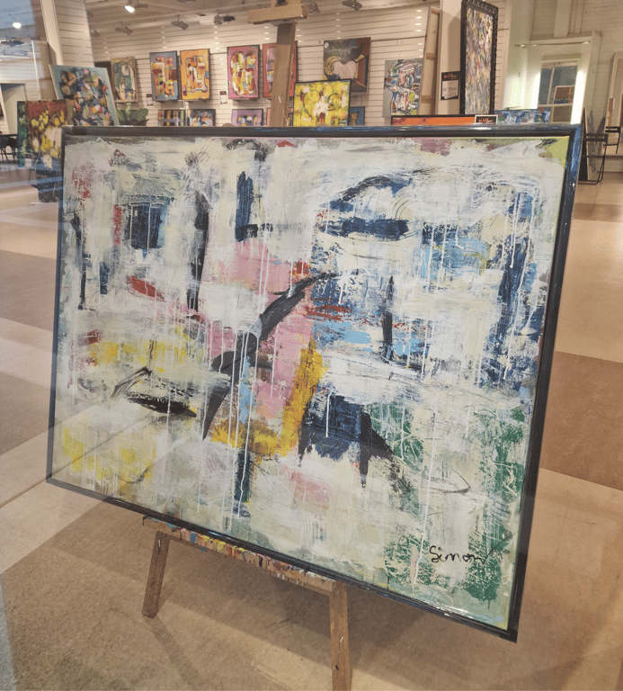 #1267  100x130 cm SOLD billede 2