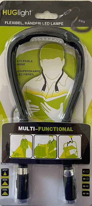 Tilbehør: Huglight LED nakke lampe