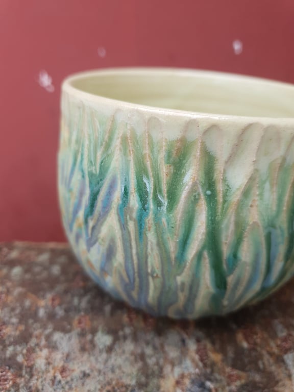 Stor kop med hank (3,5 dl) billede 3