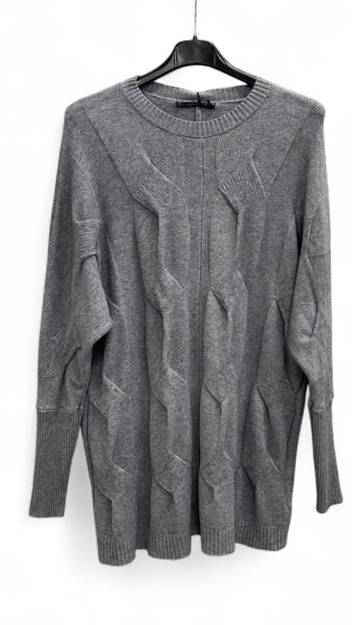 Margot soft blouse, Grey. Onesize 36-46. (2)