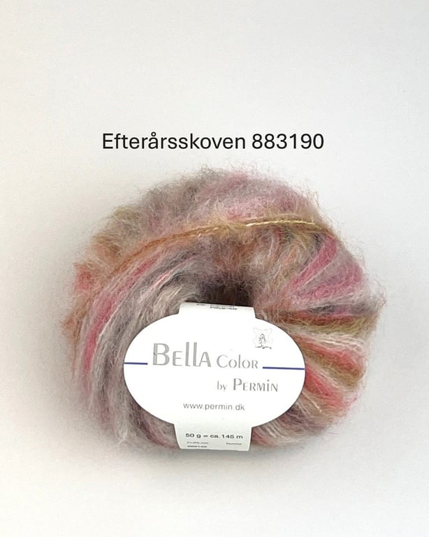 Garn: Bella Color by Permin - 50 g (10)