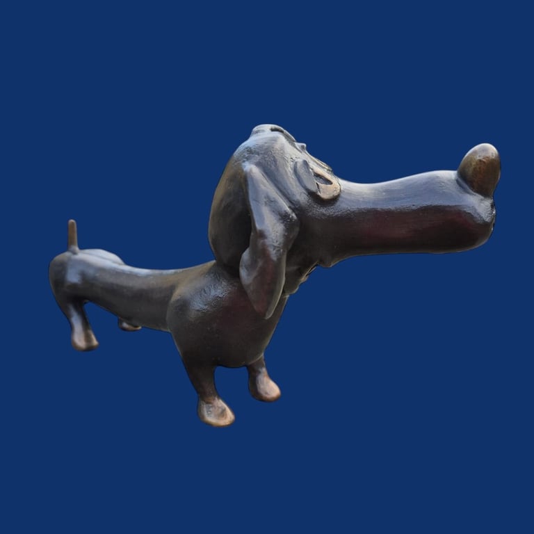 Karikatur Gravhund (Han)  billede 4
