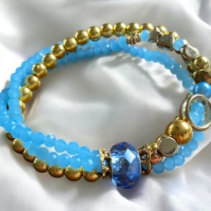 Blåt Armbånd – produktbillede