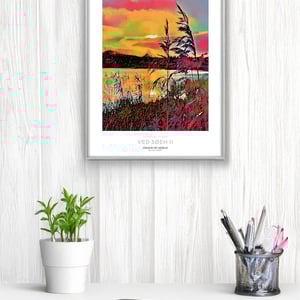 Ved søen II - Vandkraftsøen - A3 – produktbillede