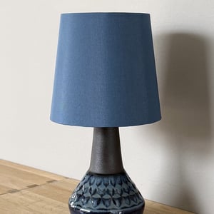 Upcycled vintage bordlampe - Søholm Keramik – produktbillede