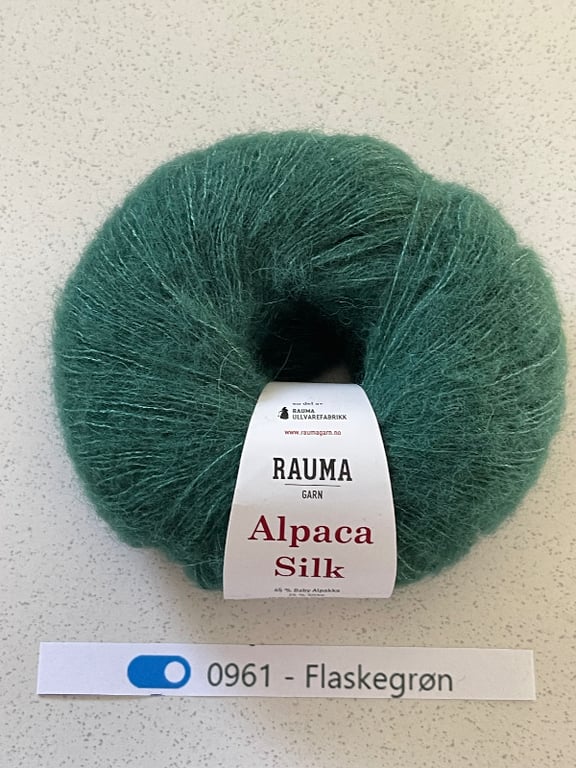 Garn: Alpaca Silk garn ngl. á 25 g (6)
