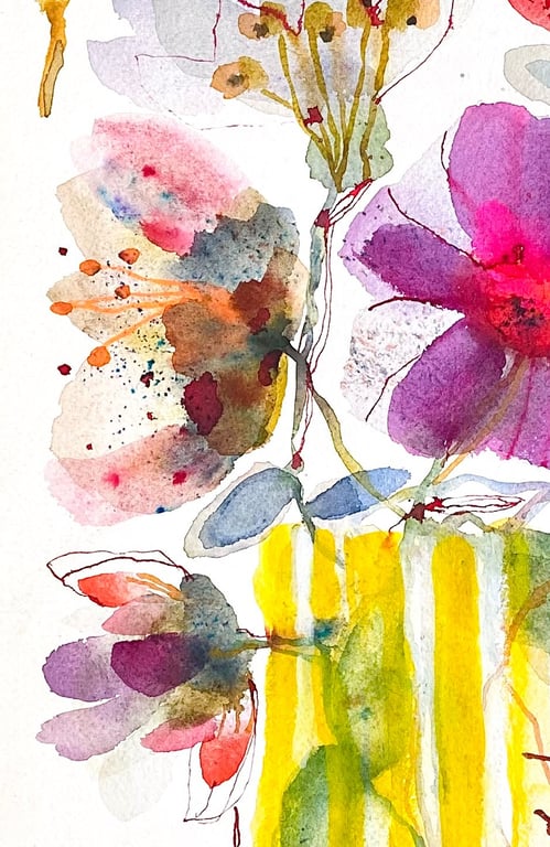 Den gule stribede billede 2