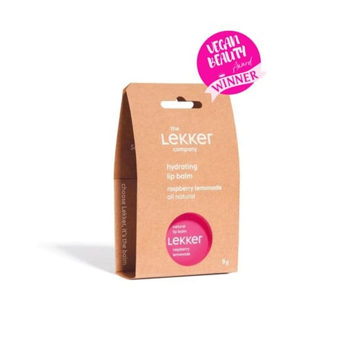 Lekker, unisex lip balm, raspberry lemonade (3)