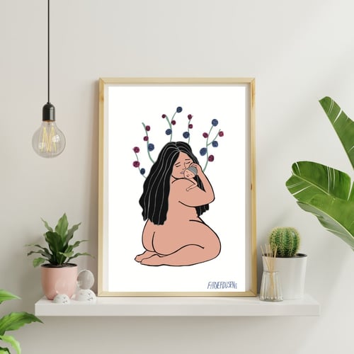 Plakat: Dig og mig Blomst (2)