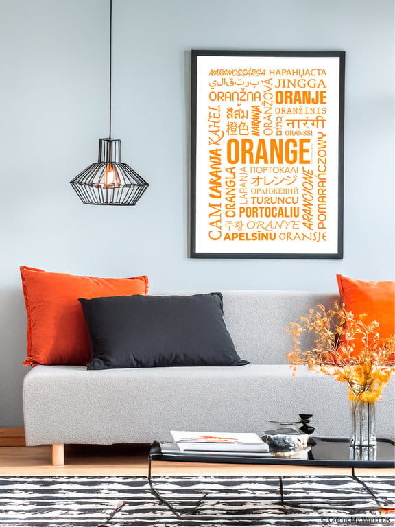 Farven orange billede 3