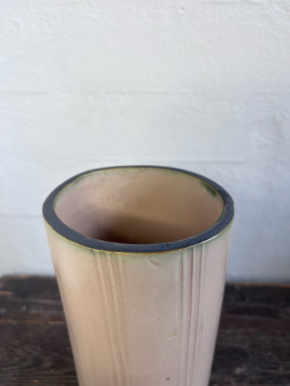 Vase, lyserød, 19 cm  billede 2