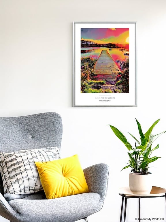Bro ved søen - Vandkraftsøen - A3