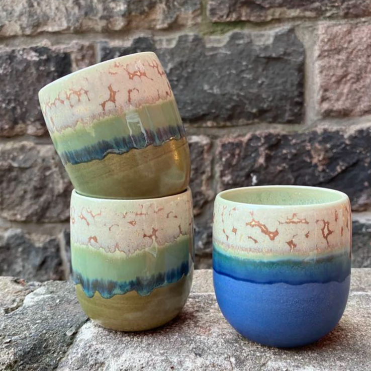 Hånddrejet kop  billede 5